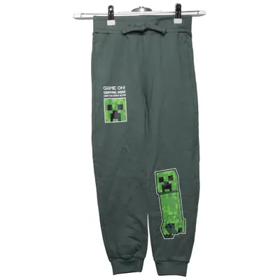 Pantalon de survêtement (Vert) de Minecraft Coton