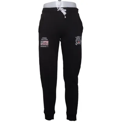 Pantalon de survêtement (Noir) de Vinson Polo Club Coton, Polyester