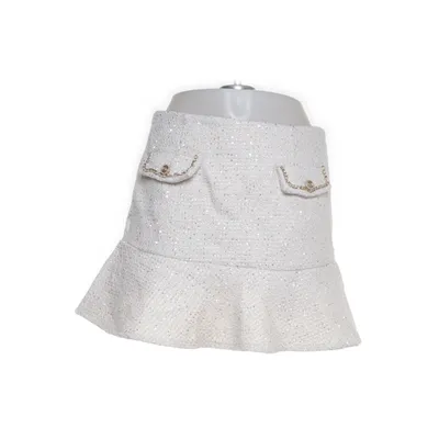 Rok (Wit, Goud) van Maraislise Polyester