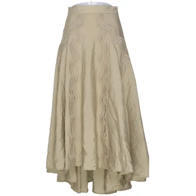 Långkjol (Beige) från Copenhagen Muse Modal, Polyamid, Polyester