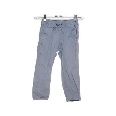 Pantalon en velours (Bleu) de H&M Coton