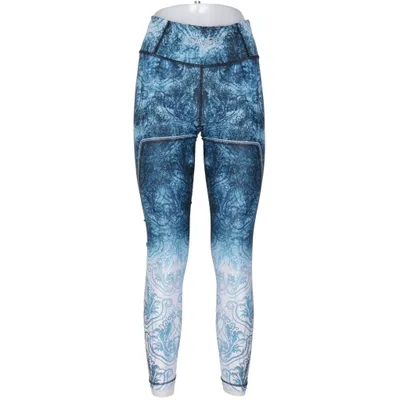 Sportleggings (Blauw, Wit) van Gavelo Elastaan, Gerecycled polyester