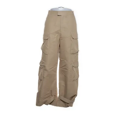 Cargo broek (Beige) van Zara Katoen, Polyester