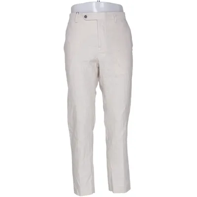 Chinos (Beige) från Zara Elastan, Linne, Polyester, Viskos