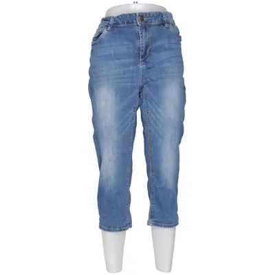 Jeans (Blå) fra Desire Bomuld, Elastan