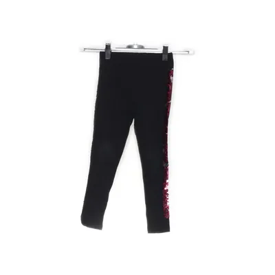 Leggings (Zwart, Roze, Zilver) van Dopo Dopo Girls Katoen, Elastaan, Polyester, Polyurethaan