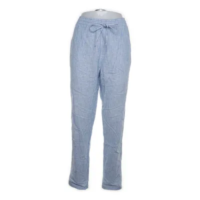 Broek (Blauw, Wit) van H&M Premium Quality Linnen, Katoen