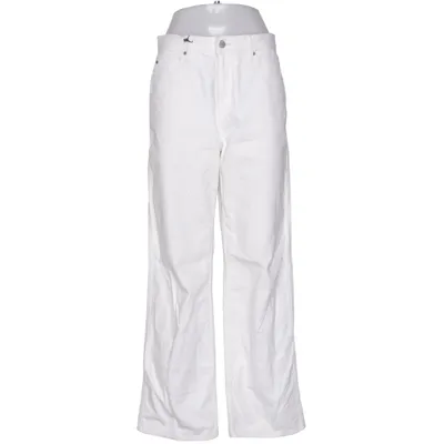 Spijkerbroek (Wit) van Uniqlo Jeans Katoen, Polyester