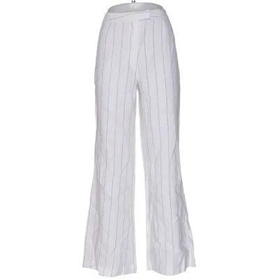Pantalon patte d'éléphant (Blanc) de Promiss Lin
