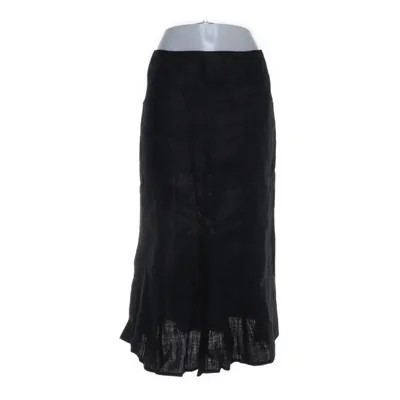 Maxi skirt (Black) from Catherina Hepfer Acetate, Linen, Nylon