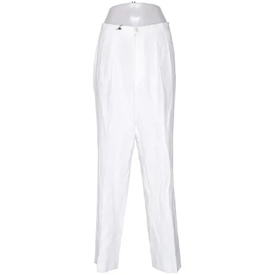 Byxor (Vit) från Lindbergs Polyester, Viskos