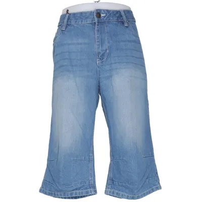 Denim shorts (Blauw) van Livergy Katoen