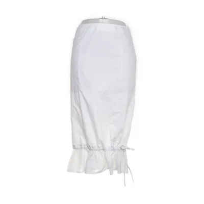 Kjol (Vit) från Sisley Bomull, Polyester