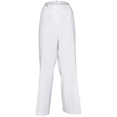 Palazzo broek (Wit) van Topstudio Elastaan, Polyester, Viscose