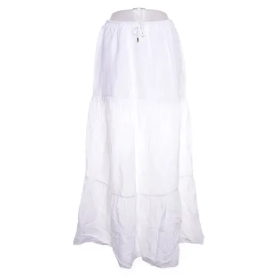 Maxi rok (Wit) van Monday Linnen, Viscose