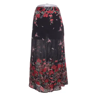 Skirt (Black, Multicolored) from Indiska Viscose