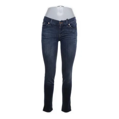Spijkerbroek (Blauw) van 7 for All Mankind Katoen, Elastaan