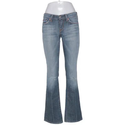 Jeans (Blå) från 7 for All Mankind Bomull, Polyuretan