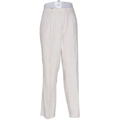 Pants (Beige) from Sergio Vitti Polyester, Viscose