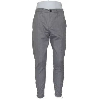 Kostuumbroek (Grijs) van Gabba Elastaan, Polyester, Viscose