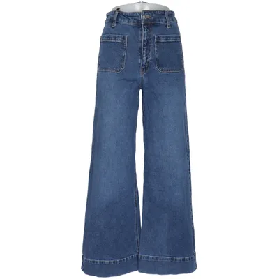 Jeans (Blå) från H&M Bomull, Elastan
