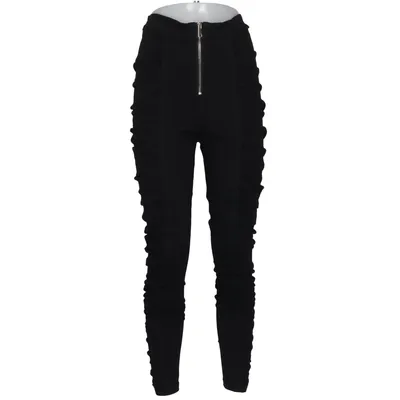 Pantalon (Noir) de Forever Unique Coton, Élasthane, Polyester