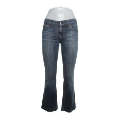 Spijkerbroek (Blauw) van 7 for All Mankind Katoen, Elastaan