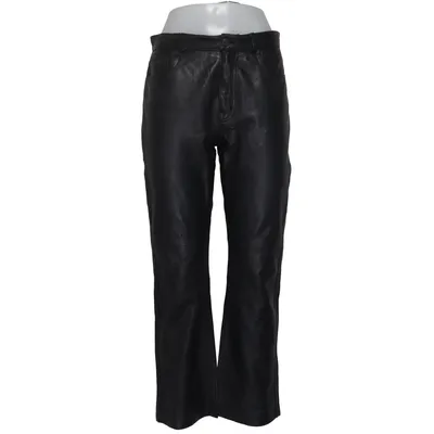 Leather pants (Black) from & Other Stories Leather, Polyester