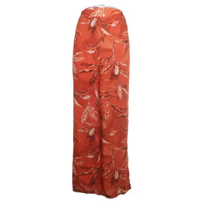 Palazzo pants (Red, Multicolored) from LC Waikiki Viscose