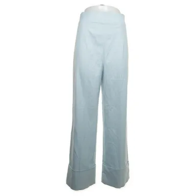 Palazzobyxor (Blå) från Zara Woman Elastan, Polyester, Viskos