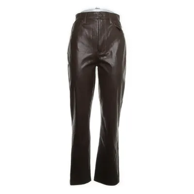 Broek (Bruin) van Abercrombie & Fitch Polyester, Polyurethaan, Imitatieleer