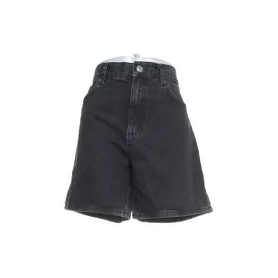 Denim shorts (Zwart) van Mango Denim Katoen