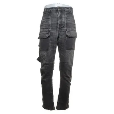 Werkbroek (Grijs) van Denim Workwear Katoen, Elastaan, Polyester