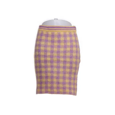 Skirt (Purple, Yellow) from NA-KD Acrylic, Polyester