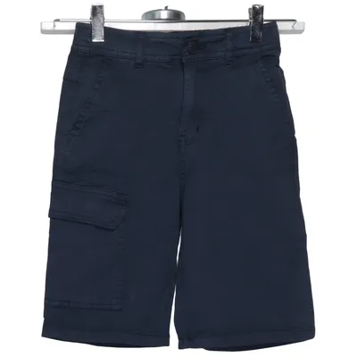 Cargo shorts (Blauw) van Carry Katoen, Elastaan
