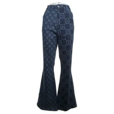 Jeans (Blå) från Jaded London Bomull, Elastan