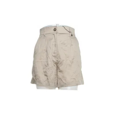 Shorts (Beige) fra H&M Polyester, Linned, Lyocell