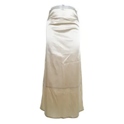 Maxi skirt (Gold) from Kaffe Elastane, Nylon, Polyester