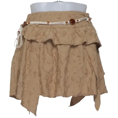 Skirt (Beige) from Cantonstory Elastane, Polyester