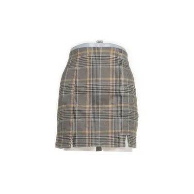 Skirt (Brown, Multicolored) from Pull & Bear