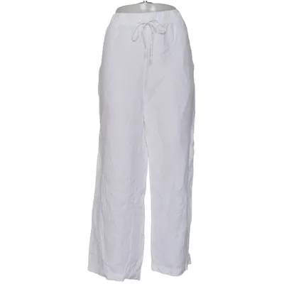 Bukser (Hvid) fra H&M Premium Quality Linned