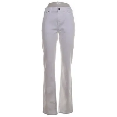 Jean (Blanc) de 7 for All Mankind Coton, Élasthane, Polyester