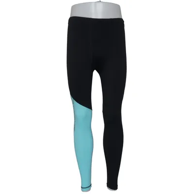 Sportleggings (Zwart, Turquoise) van Virus Elastaan, Polyamide