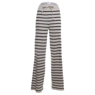 Palazzobyxor (Beige, Svart) från Villa Sophie Polyester, Viskos