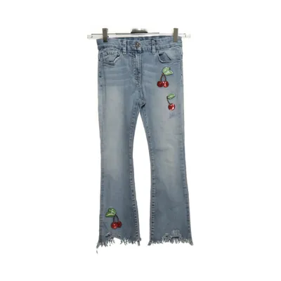 Jeans (195412RF 5010) från Monnalisa Bomull, Elastan, Polyester