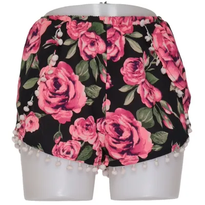 Pyjamasshorts (Sort, Pink, Grøn) fra Venus Polyester