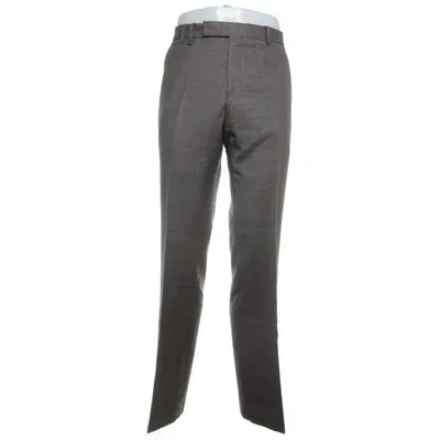 Kostymbyxor (Brun, Grå) från Riley Polyester, Ull