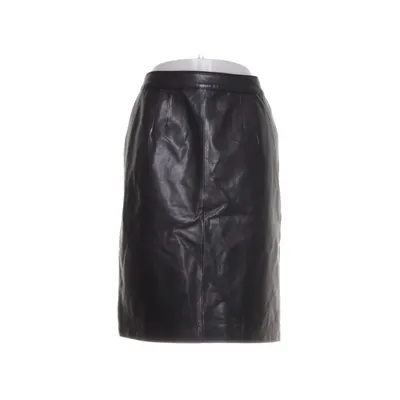 Läderkjol (Svart) från Oakwood Skinn, Polyester