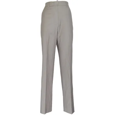 Pantalon de costume (Beige) de Dagmar Élasthane, Polyester recyclé, Laine