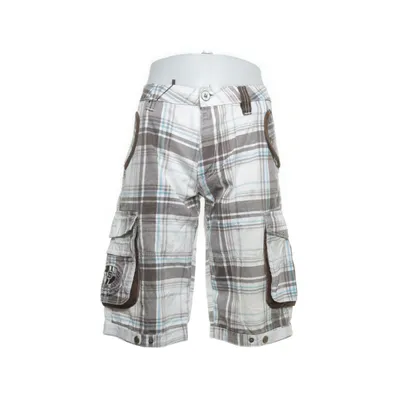 Cargo shorts (White, Multicolored) from 98-86 Cotton